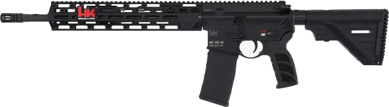 HK MR556 A4 5.56 30 RDS MATCH - BARREL THREADED 16.5" BLACK - Image 2