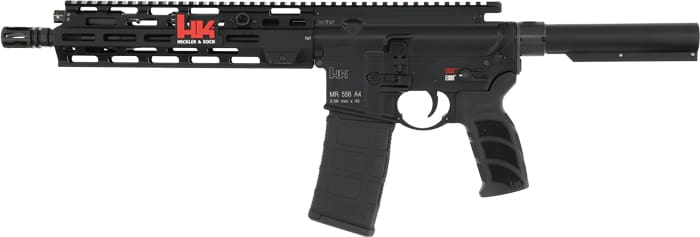 HK MR556 A4 5.56 PISTOL 30RDS - MATCH BLL THREADED 11" BLK