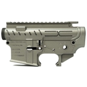 FAXON AR-15 X-TRA LITE - RECEIVER SET TITANIUM STRIPPED