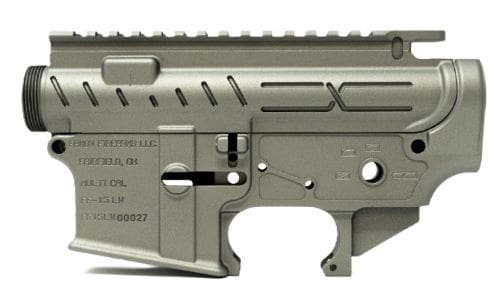 FAXON AR-15 X-TRA LITE - RECEIVER SET TITANIUM STRIPPED