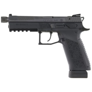 CZ P-09 9MM LUGER FS 21-SHOT - SUPPRESSOR READY BLACK