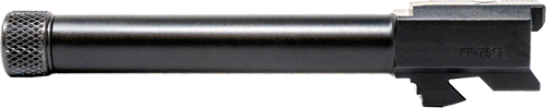 FAXON FITS GLOCK 17 BARREL 9MM - DUTY SERIES THREADED BLACK