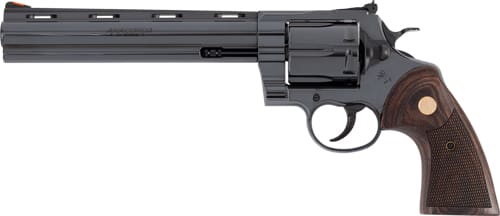COLT ANACONDA 44MAG 8" 6RD - BLUED MEDALLION WOOD GRIPS - Image 2