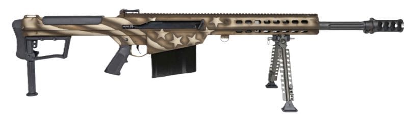 BARRETT M107A1 AMERICA 250 20" - 50 BMG "FREEDOM" 1 OF 250