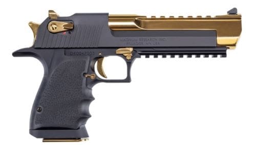 DESERT EAGLE MARK XIX 50AE - 6" BLACK GOLD APPOINTMENTS
