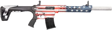 GForce Arms GF25-USA GF25 12 Gauge AR Style Shotgun 18.5" 5+1 USA Flag Cerakote