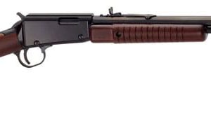 HENRY H3 PUMP ACTION 22WMR - 20.5" OCTAGON BLUED WALNUT
