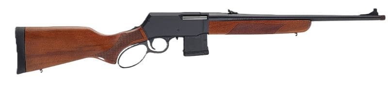 HENRY H23 LASR SUPREME 450BM - 18" THREADED BLUED WALNUT