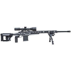 HOWA FLAG CHASSIS MDT W/ BIPOD - GRAYSCALE 308WIN 24" THREADED