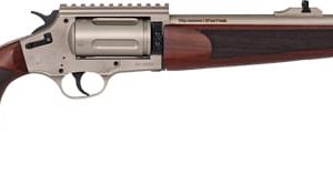 IVER JOHNSON 1000 410 3" 20" - REVOLVER SHOTGUN NICKEL WALNUT