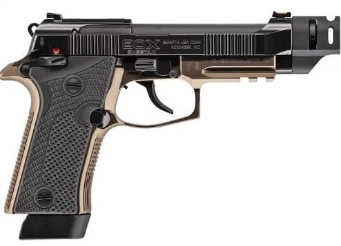 BERETTA 80X CHEETAH 380 ACP - 4.4" 15RD BLACK BRONZE THREAD