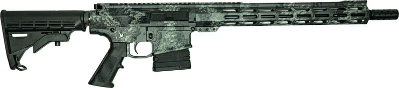 GLFA AR10 RIFLE 308 BUNDLE 16" - W/ 5 KNIVES LICHEN GREY