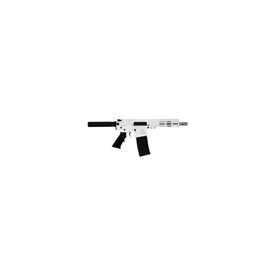 Great Lakes Firearms GL15223SSPWHT 7.5" 30+1 SS Barrel White Cerakote - Image 2