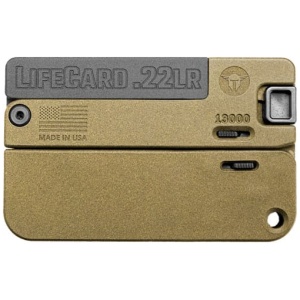 TRAILBLAZER LIFECARD 22LR - SINGLE SHOT POLY BURNT BRONZE