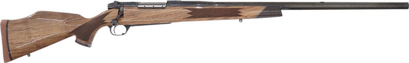WEATHERBY MARK V DELUXE 460WBY - MAG 28" W/BREAK BLUE/WALNUT