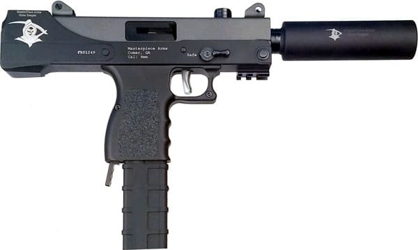 MPA DEFENDER 9MM TOP-COCKING - 4.5" THREADED GRIM REAPER 30RD