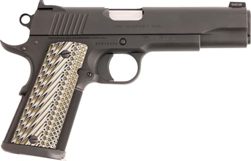 COLT CUSTOM CARRY GOVERNMENT - 9MM 5" 8RD STAINLESS SMOKE