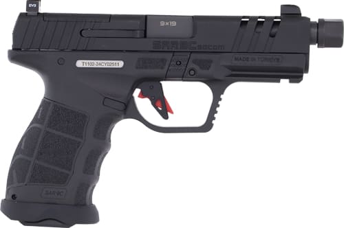 SAR USA SAR9 COMPACT SOCOM 9MM - 4.7" BBL 15/21 RD MAG BLACK