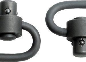 GROVTEC HEAVY DUTY PUSH BUTTON - SWIVELS 1" BLACK NITRIDE