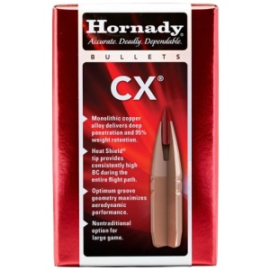 HORNADY BULLETS 25 CAL .257 - 90GR. CX 50CT 25BX/CS