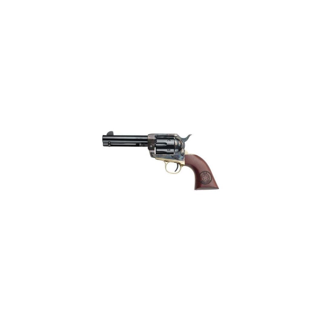 Pietta HF45USM434-COMBO 1873 Great Western II US Marshall .45 Long Colt/.45 ACP Combo 6 Rounds 4.75" Case Hardened Steel/Walnut Grip/Brass - Image 2