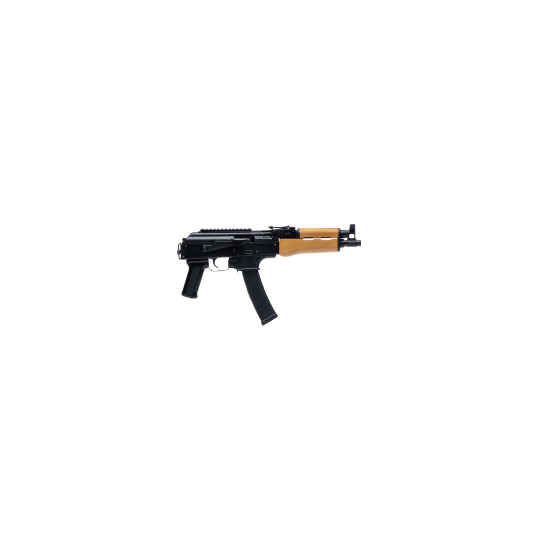 Century Arms HG6038-N Nova Modul Draco 9S 9mm Pistol 11" 35+1 Black/Wood - Image 2