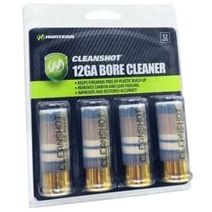 Huntego Cleanshot *Live Round For Cleaning Use Only* 12 Gauge Gun Bore Cleaner 4 Round Pack