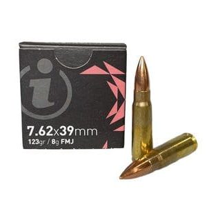 Igman 7.62x39 mm 123 Grain Full Metal Jacket IGM76239 15 Rounds