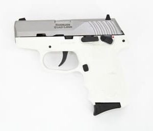 SCCY CPX-4TTWT .380 ACP 2.96" 10+1 DAO Stainless/White