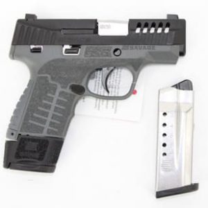 Savage Arms Stance 67044 MC9MS 9mm 3.2" 7+1/10+1 Grey w/ Night Sights