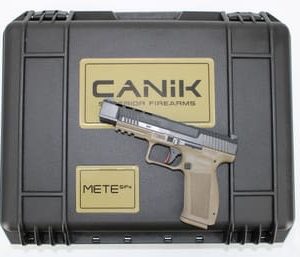 Canik HG7604-N METE SFX Loadout Package Semi-Auto 9mm 5.74" 18+1/20+1 MECANIK M01 Optic Black/FDE