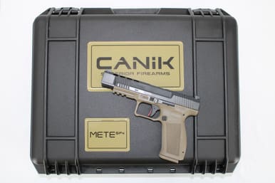 Canik HG7604-N METE SFX Loadout Package Semi-Auto 9mm 5.74" 18+1/20+1 MECANIK M01 Optic Black/FDE