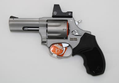 Taurus 2-856P39-R Defender 856 T.O.R.O .38 Special +P 3" 6 Rounds W/ Riton Red Dot Stainless