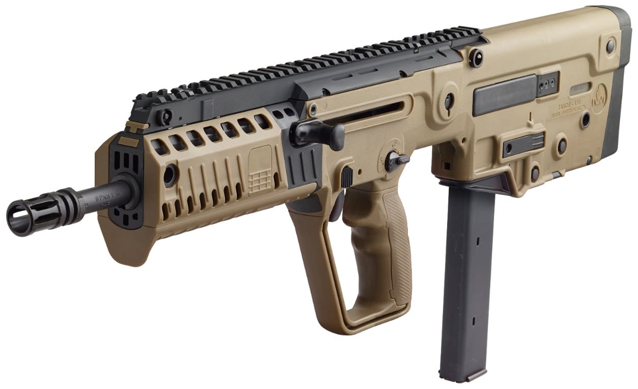 IWI - ISRAEL WEAPON INDUSTRIES TAVOR X95 9MM FDE 17" 32+1