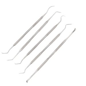 KLEENBORE 5PC GUN PICK TOOL - SET STAINLESS DOUBLE ENDED