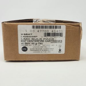 Remington 40 S&W Bulk Pack L40SW3BP 180 gr FMJ 650 rounds