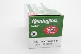 Remington 45 AUTO L45AP7B 230 gr JHP 100 rounds