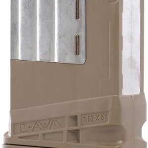 LANCER MAGAZINE L7AWM SR-25 G2 - 7.62X51 10RD TRANSLUCENT FDE