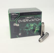 Liberty 357 Magnum Ammunition Overwatch LAOW357701830 70 Grain Hollow Point Lead Free 20 Rounds