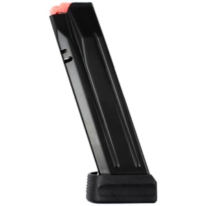 CZ MAGAZINE P-10 F 9MM LUGER - REVERSE 21RD POLYMER