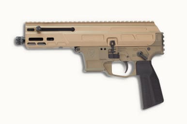 Matador Arms MATK-9G-F/F 9mm Pistol K Roller Delayed 5" Threaded Barrel w/ Ambi Mag Release Glock Compatible 33+1 FDE/FDE