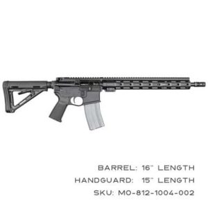 KAK Industry MO-812-1004-002 Complete K15 Rifle 5.56x45mm 16" 30+1 Black