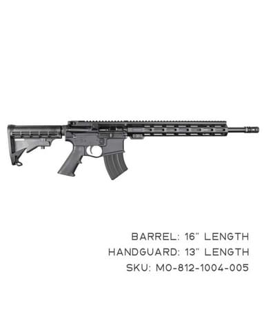 KAK Industry MO-812-1004-005 Complete K15 Rifle 7.62x39mm 16" 20+1 Black
