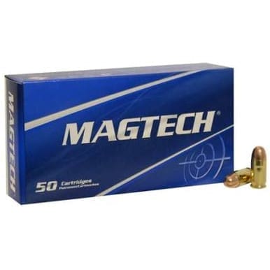Magtech 380 ACP Ammunition Sport Shooting MT380A 95 Grain 95 Grain Full Metal Jacket MT380A 50 Rounds