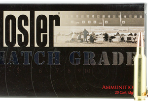 Nosler 22 Nosler Ammunition Match Grade 60016 77 Grain Custom Competition 20 Rounds