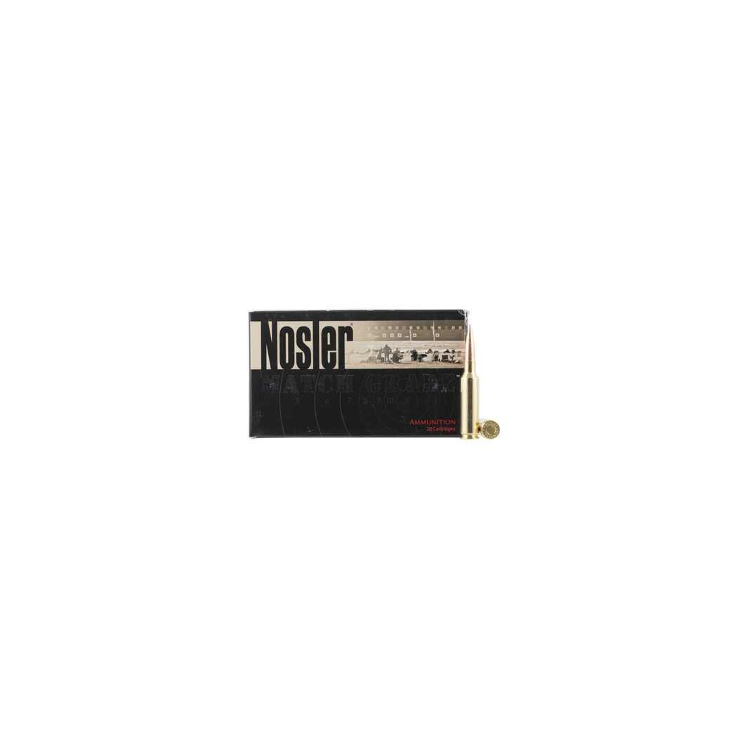 Nosler 6.5 Creedmoor Match Grade 60049 140 Grain Hollow Point Boat Tail 20 Rounds - Image 2