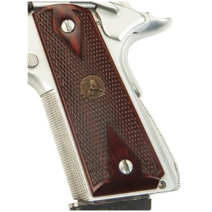 PACHMAYR ROSEWOOD GRIPS 1911 - DOUBLE DIAMOND CHECKERED