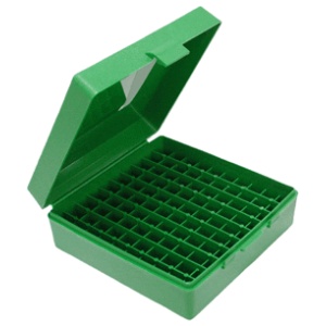 MTM AMMO BOX 44RM/41RM/45LC - 100-ROUNDS GREEN