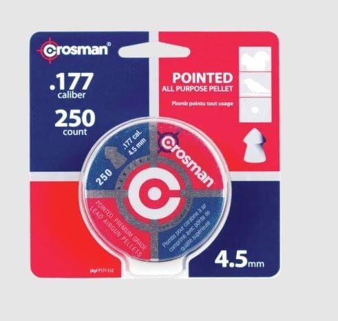 CROSMAN PELLETS 177 CAL - POINTED 7.4GR 250CT