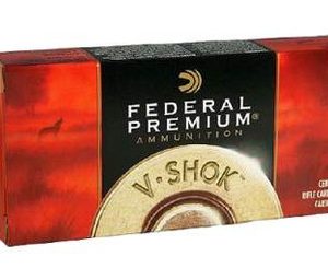 Federal 243 Win Ammunition Vital-Shok P243TC1 85 Grain Trophy Copper 20 Rounds